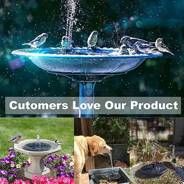 Lotus leaf solar fountain (🎁2024 new model hot sale🎁Last day of sale)