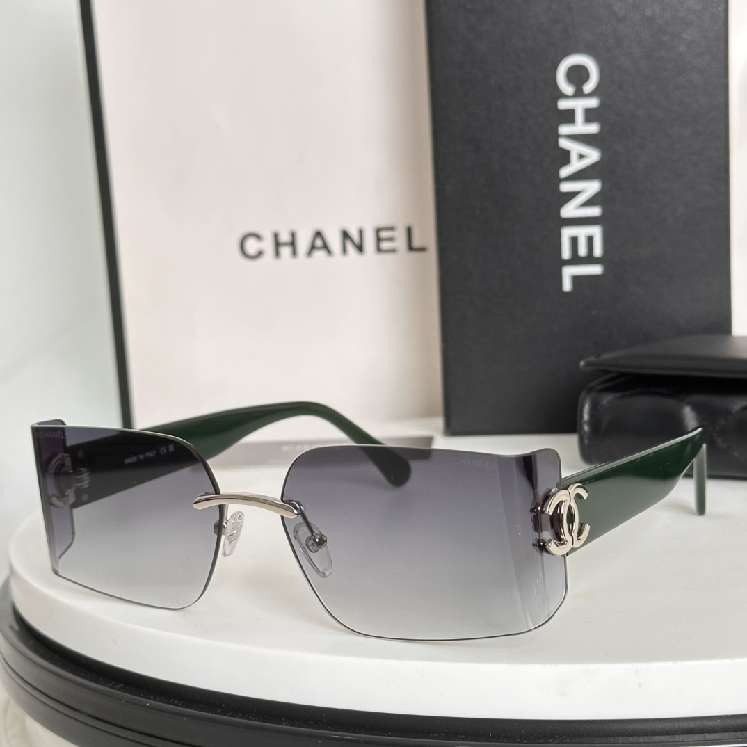 Chanel rimless sunglasses