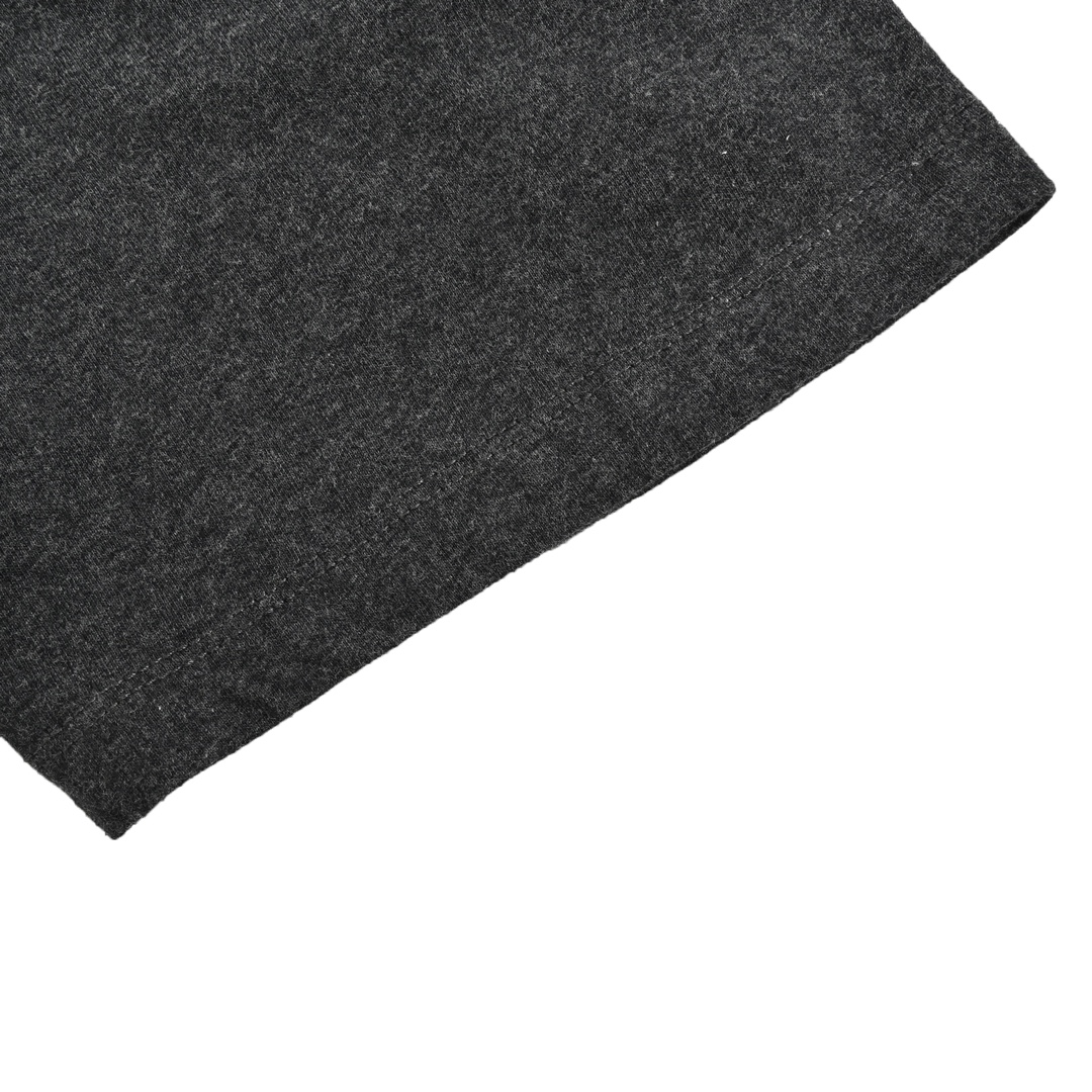 Loewe 24ss two-tone embroidered logo dark grey short-sleeve