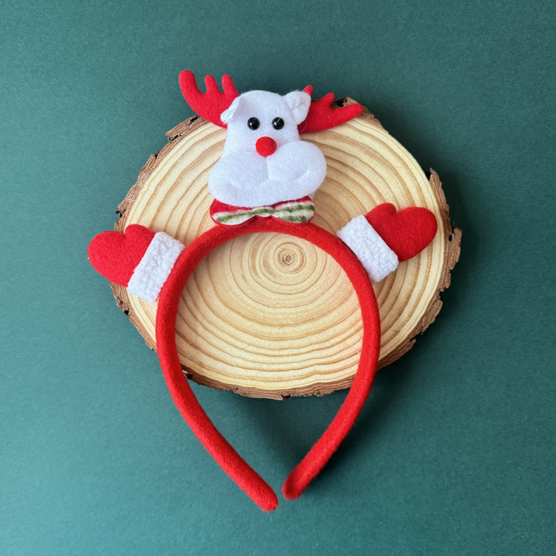 Christmas headband Christmas Headband Cartoon light up headband Christmas hairpin Christmas gift