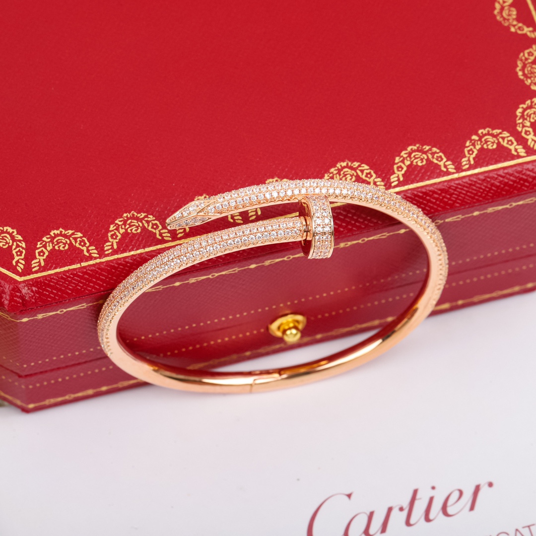 Cartier full diamond nail bracelet