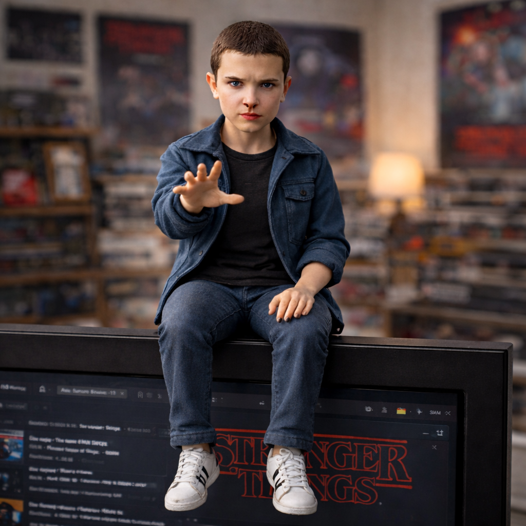 Stranger Things Desk Companion Figurine Set