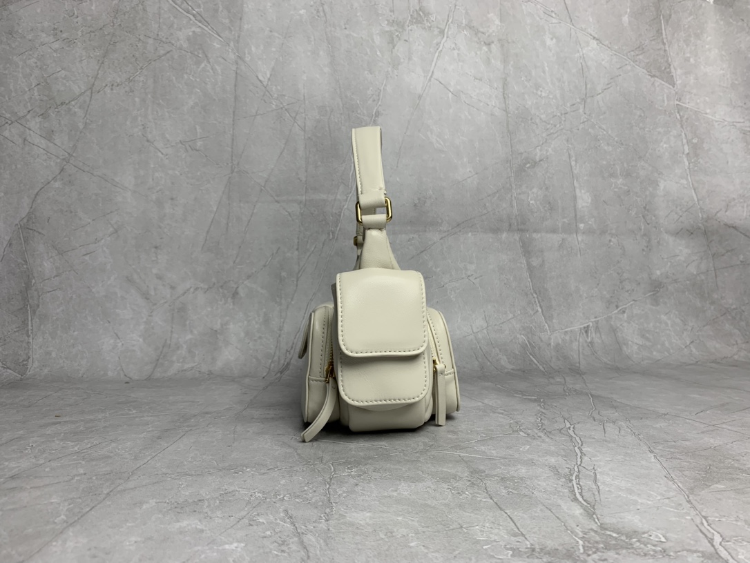 Miu Miu Multi-Pocket Biker Bag