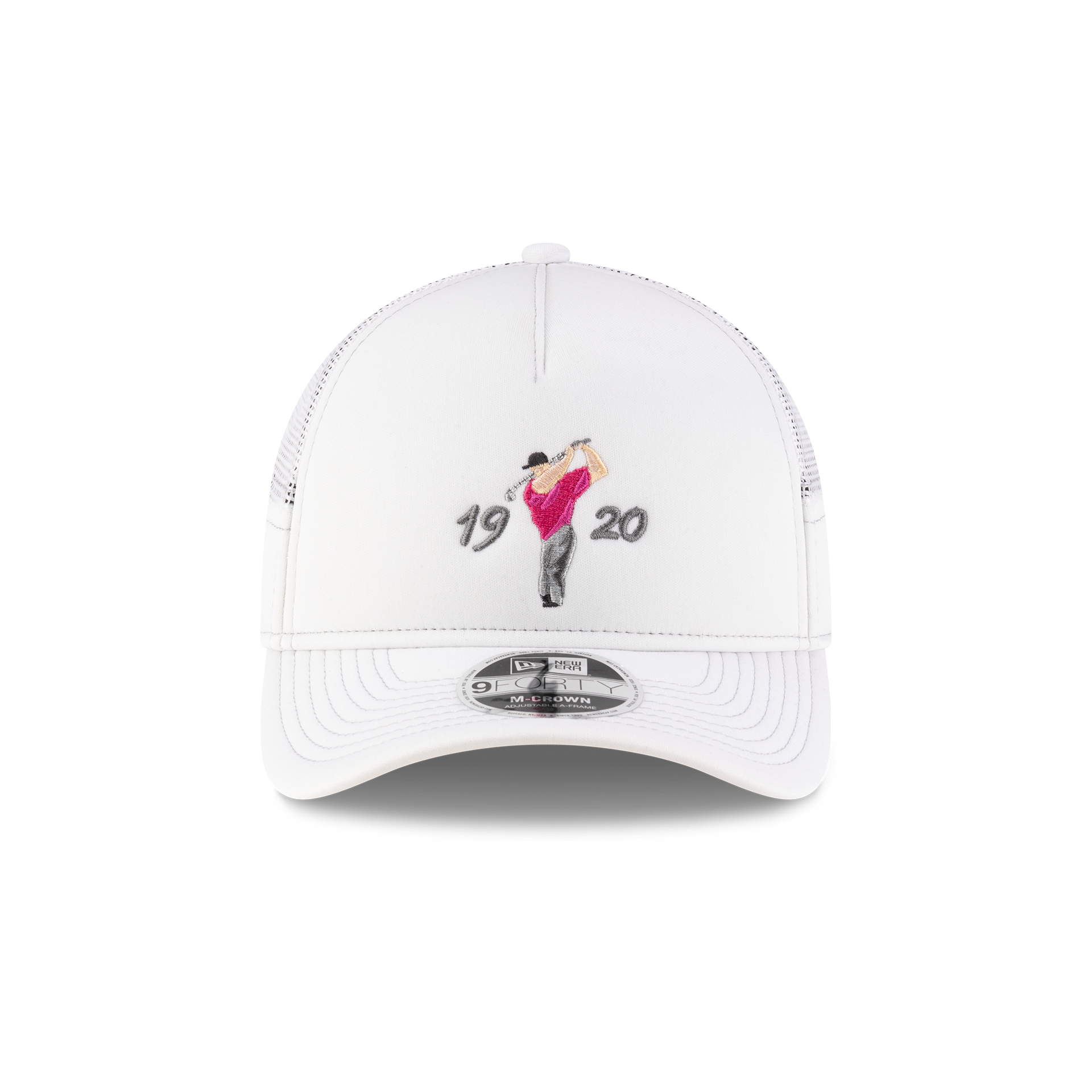 New Era Branded Golf 9FORTY M-Crown A-Frame Trucker Hat