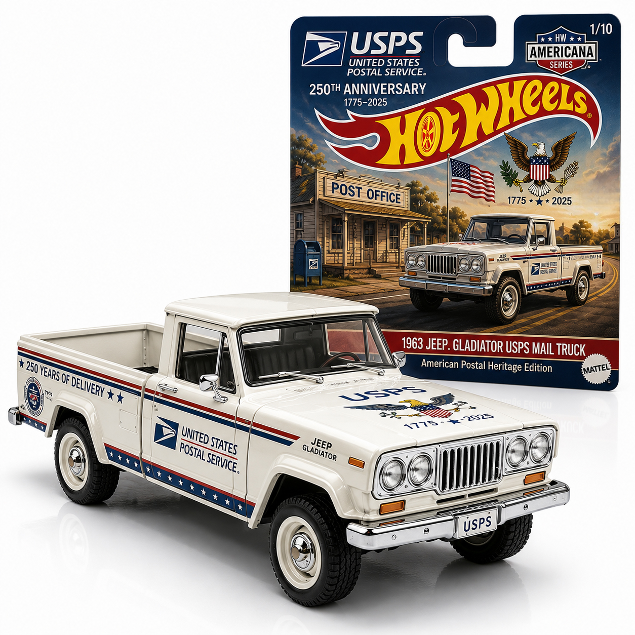 USPS 250th Anniversary Jeep Gladiator Collector’s Edition