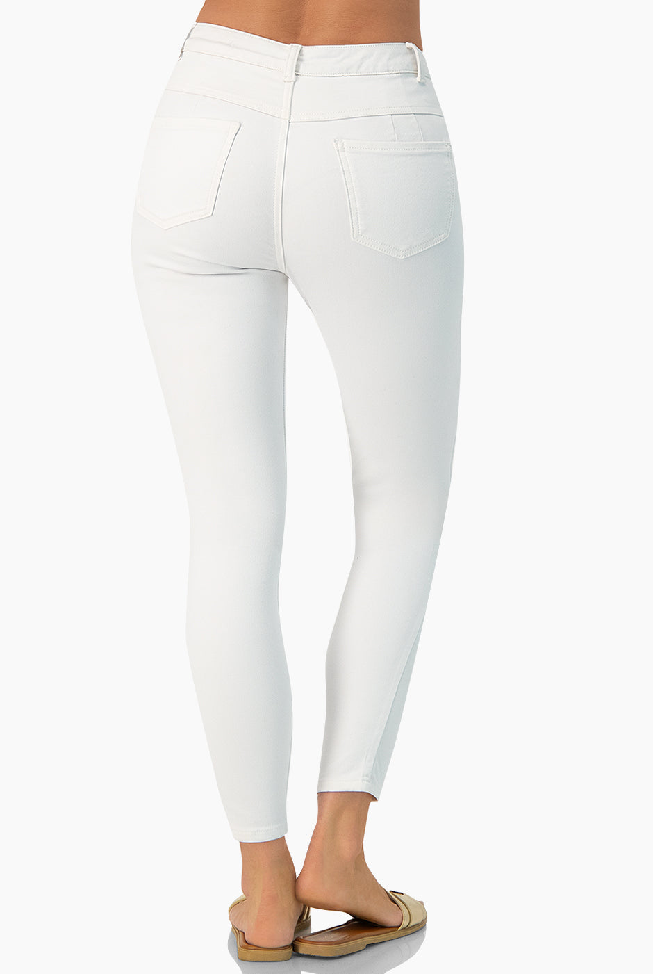 Jeans skinny blanco