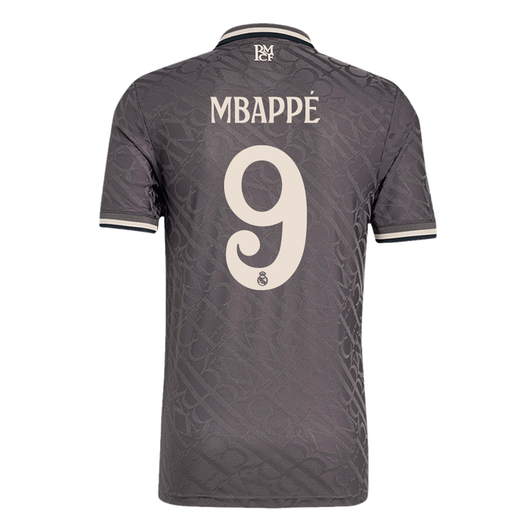 Authentic MBAPPE #9 Real Madrid Third Away Football Shirt 2024/25