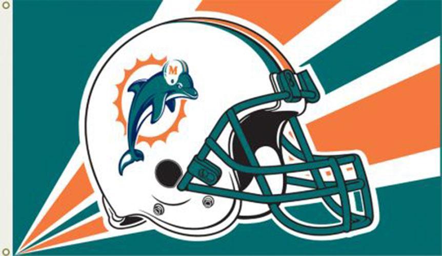 MIAMI DOLPHINS FLAG 3×5 FT