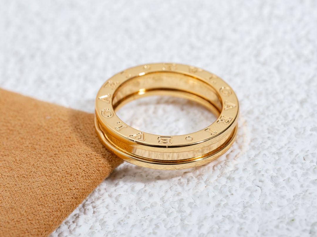 Bulgari zero single band diamond-free ring