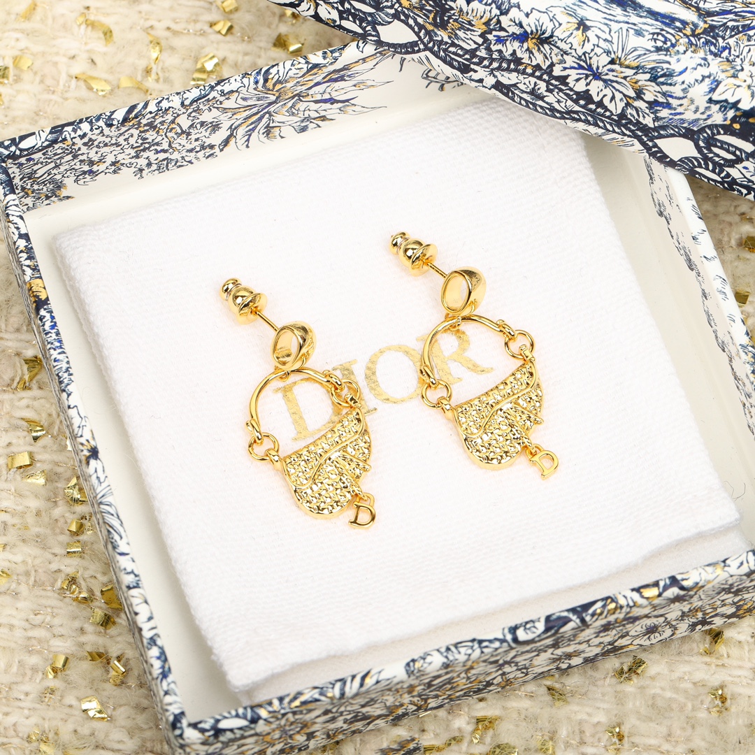 Dior Saddle Bag Earrings