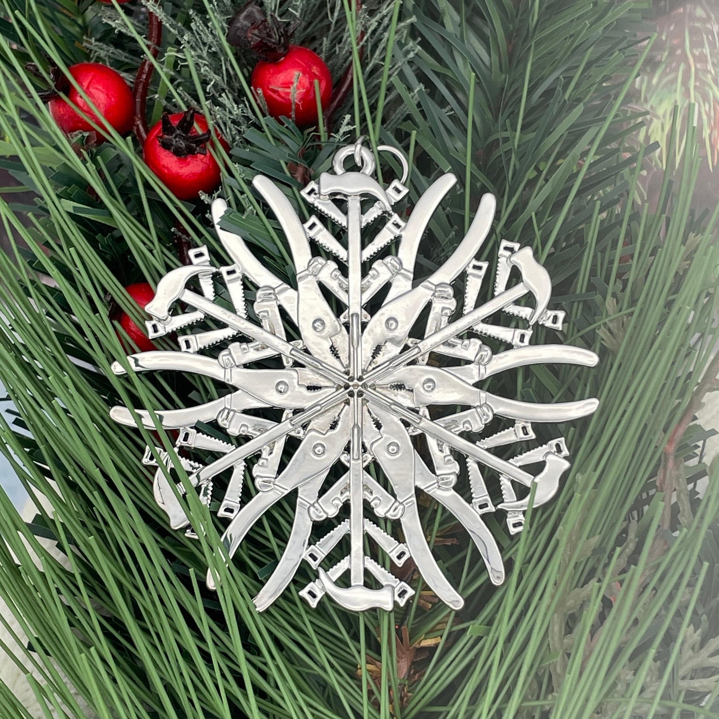 Handyman's🛠️❄️Snowflake Ornament