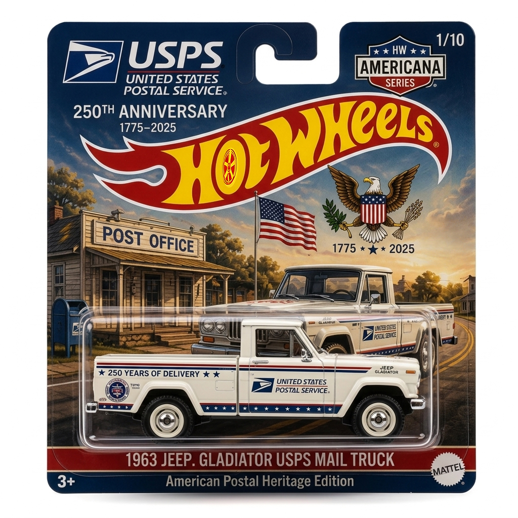 USPS 250th Anniversary Jeep Gladiator Collector’s Edition