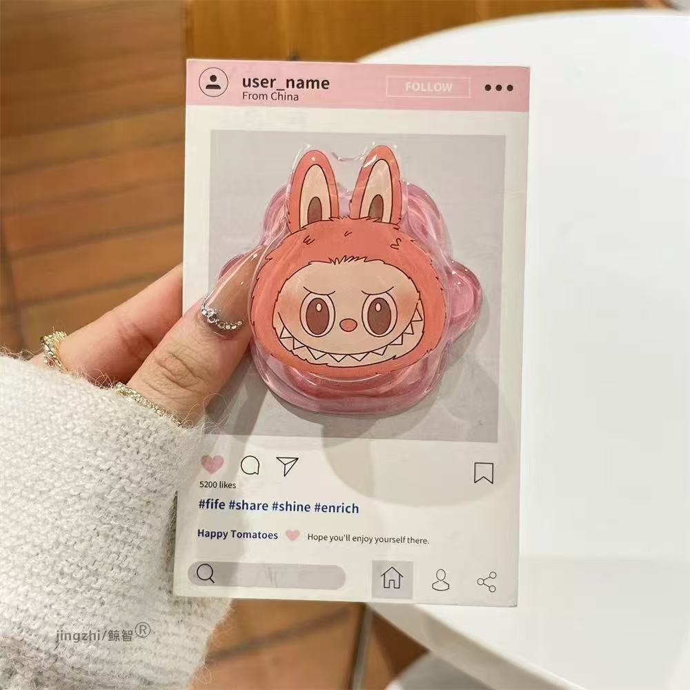 Labubu cat claw magnetic phone holder