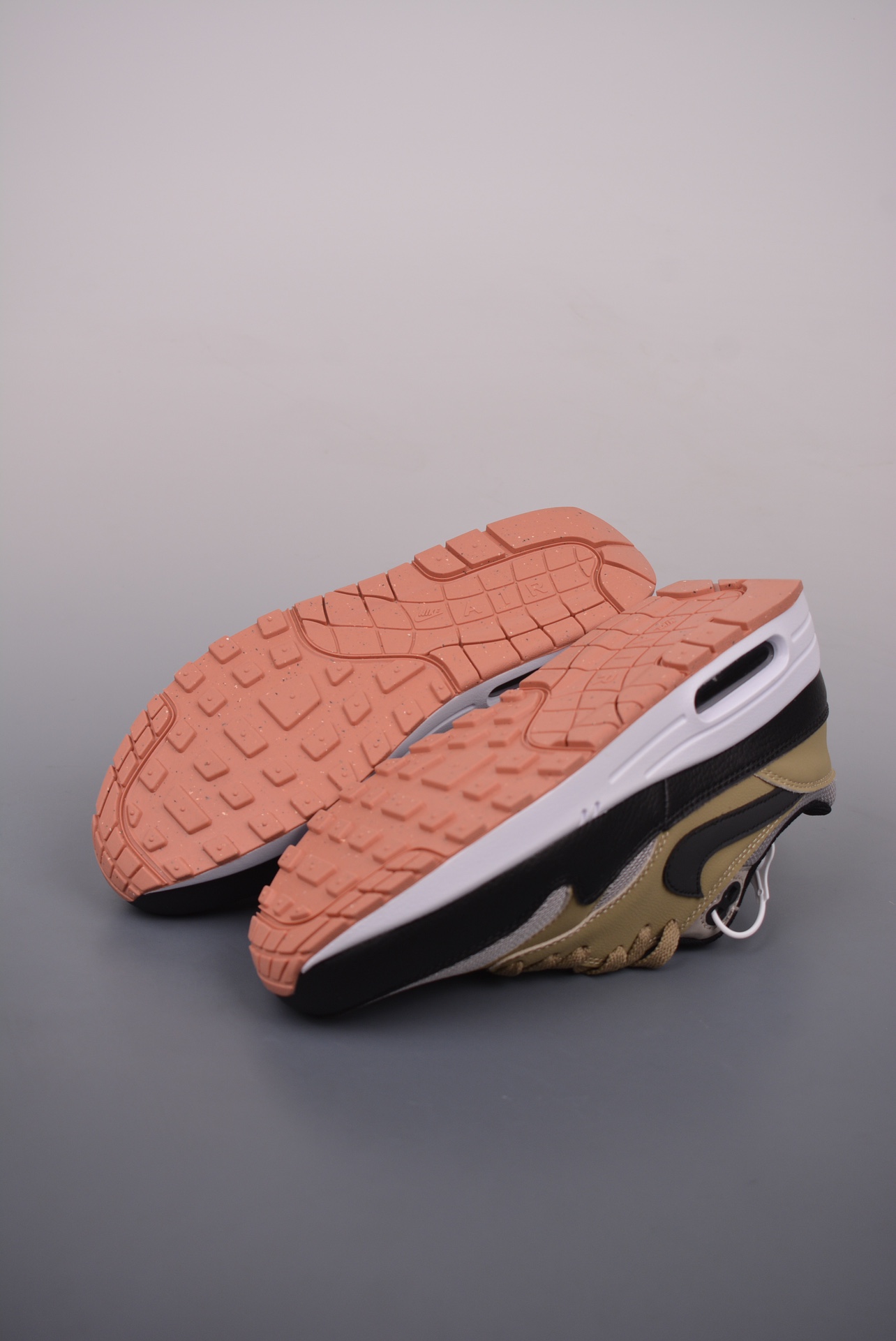 Nike Air Max 1 Dark Stucco Olive Green Black FB9660-003
