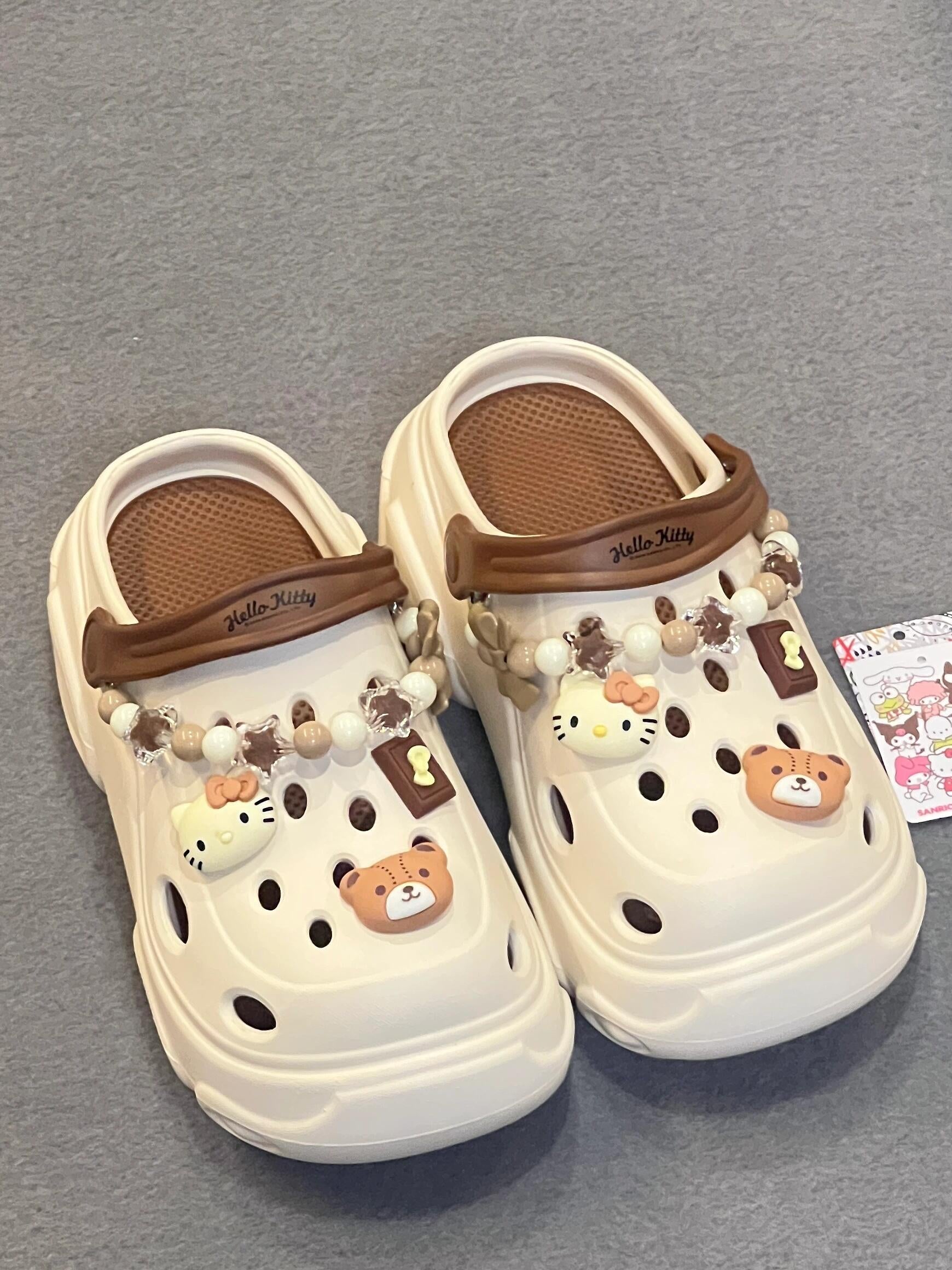 Sanrio Clogs Platform Shoes Sandal Casual Summer for Woman