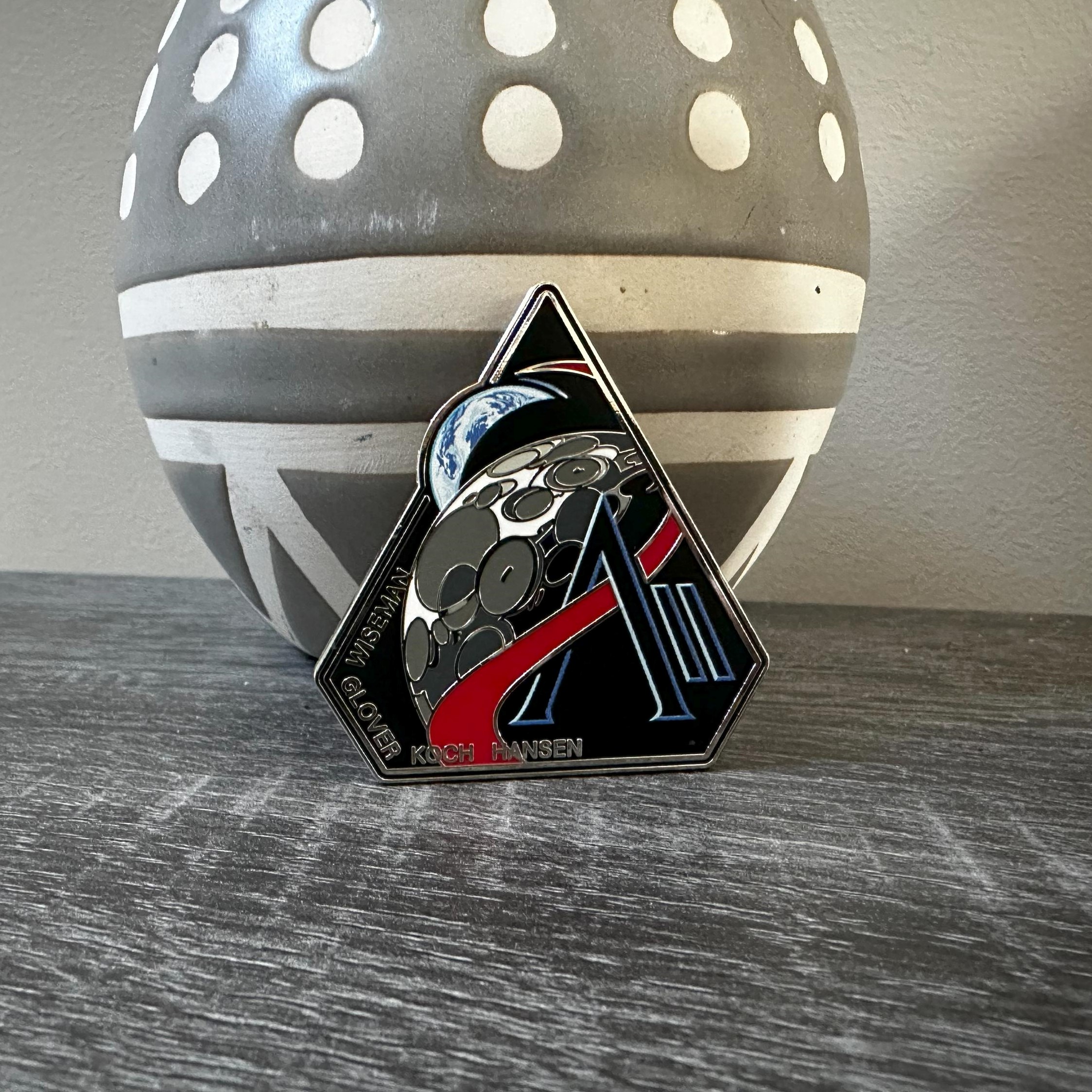 NASA Artemis II Mission Patch Hard Enamel Pin