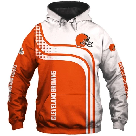 CLEVELAND BROWNS 3D HOODIE GGSA0122