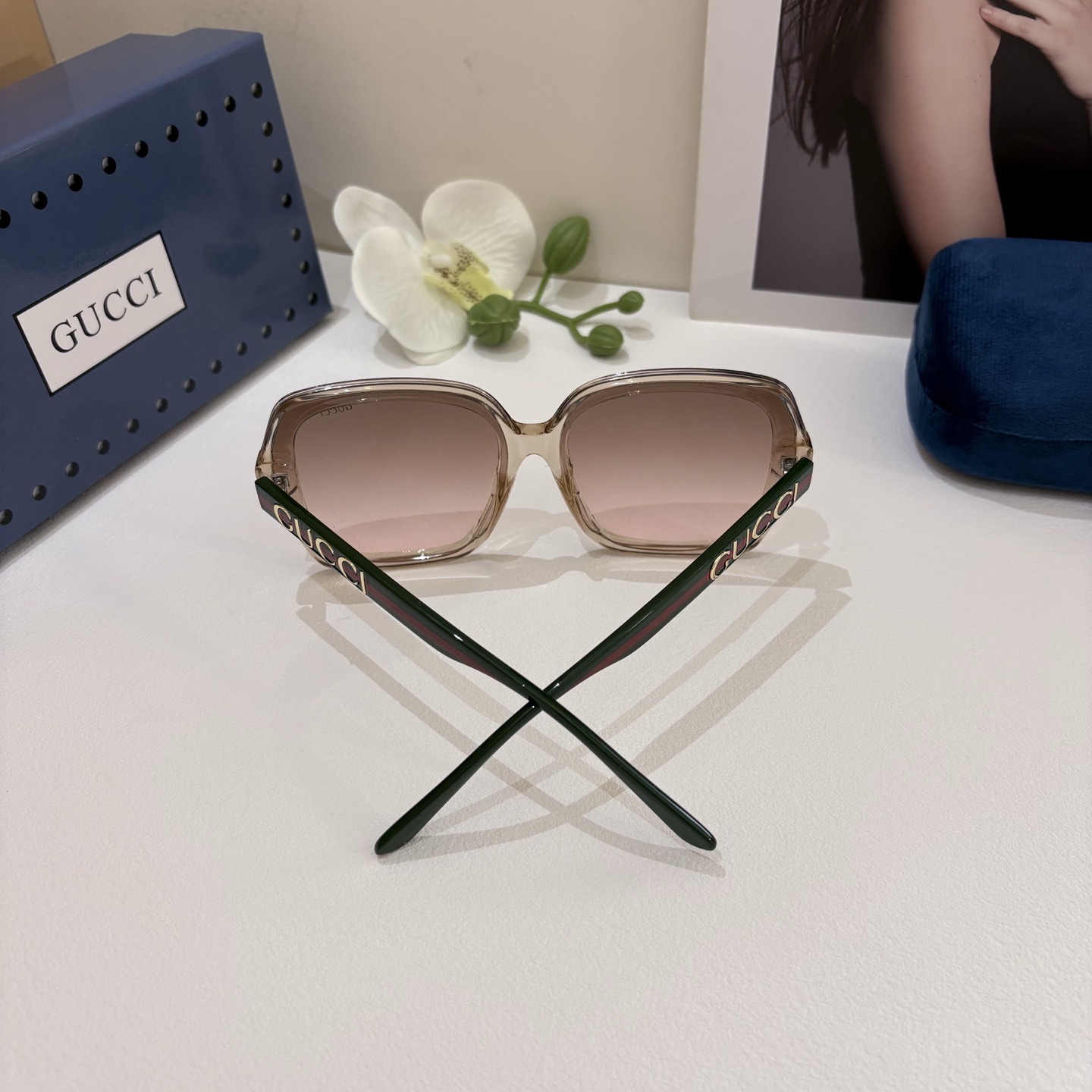 Gucci Round Frame Sunglasses