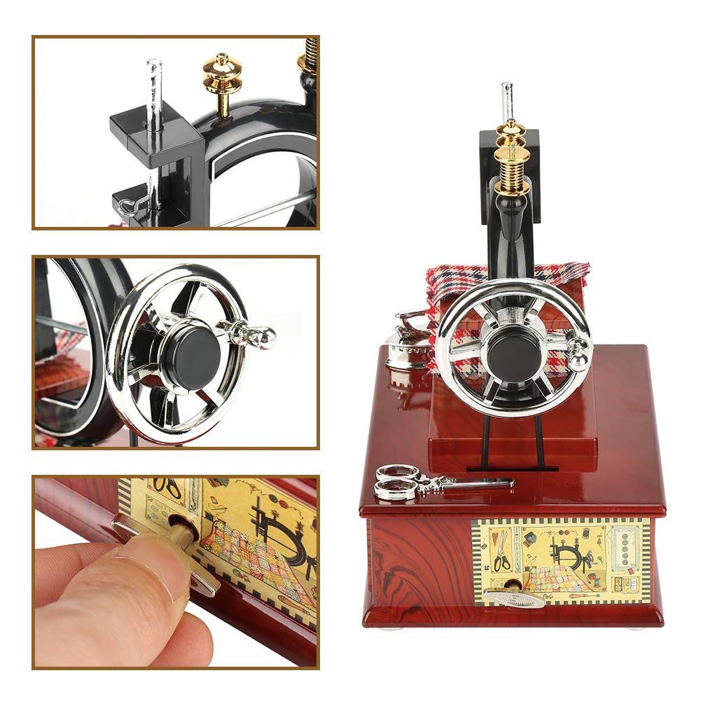 🔥Mother's Day Early Sale-[SAVE 50% OFF]--Wood Sewing Machine Music Box-BUY 2 GET 10% OFF & FREE SHIPPING NOW