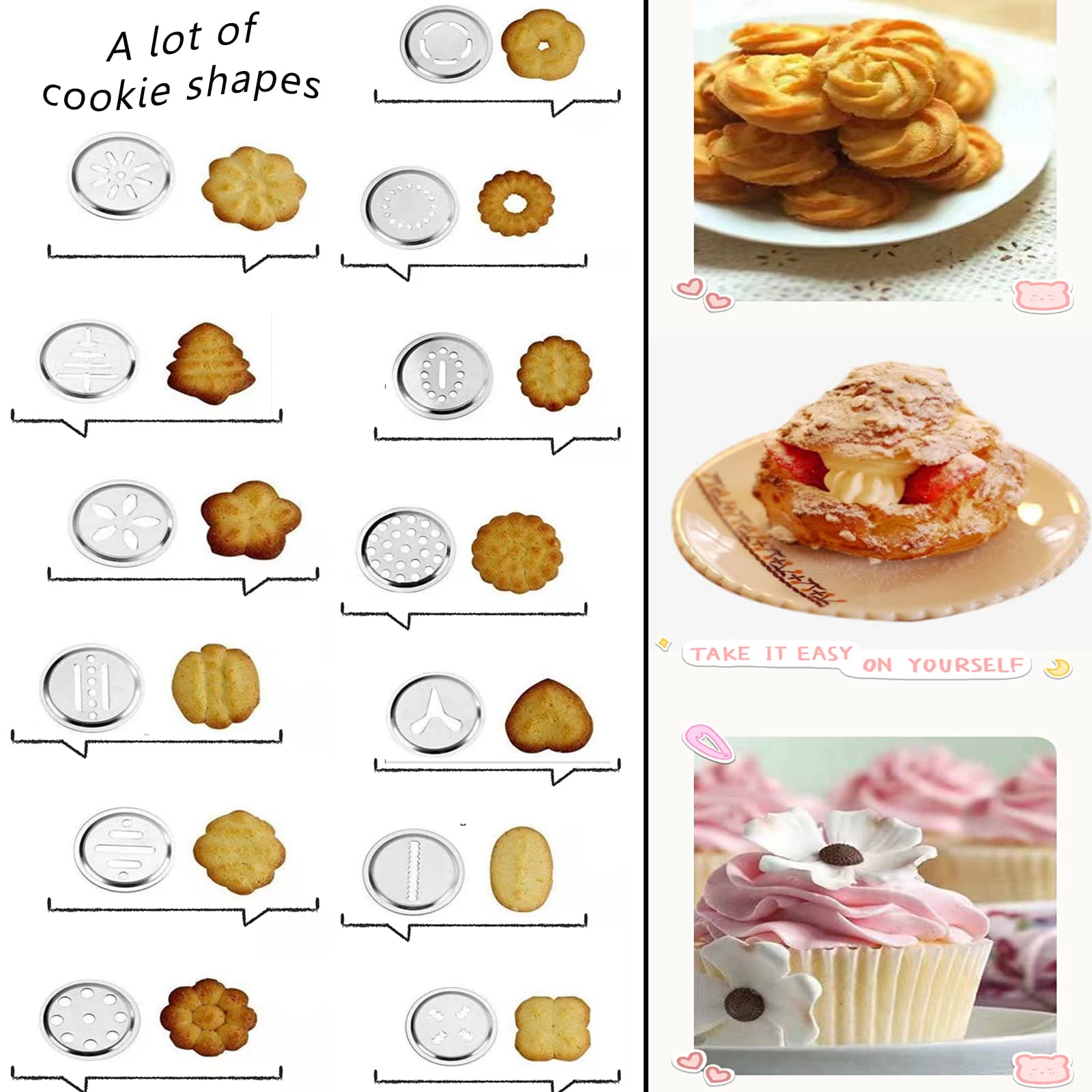 2024 New Year Promotion--Cookie Press For Baking Kit