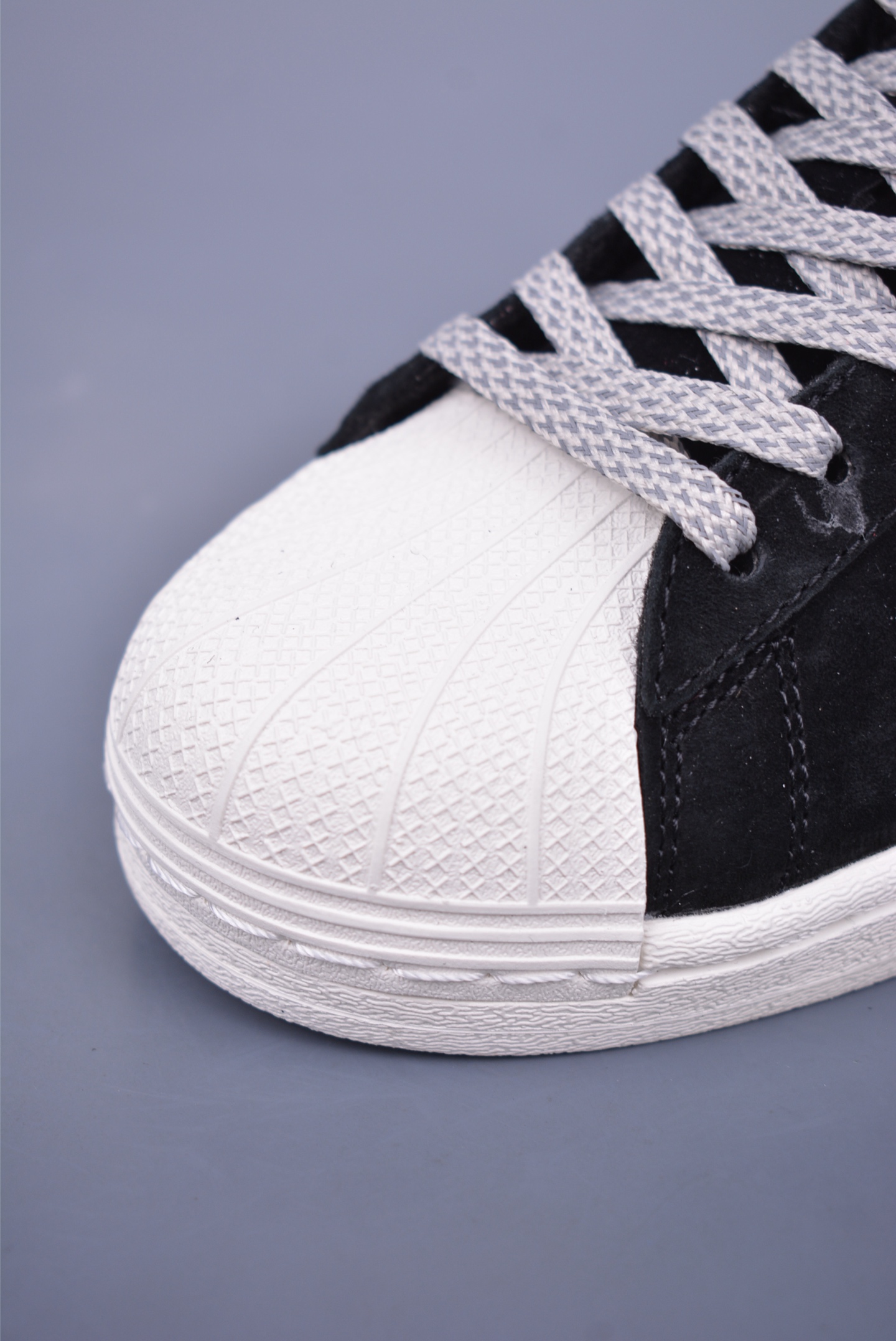 Adidas Originals Superstar II Sneakers Black and White BS0912