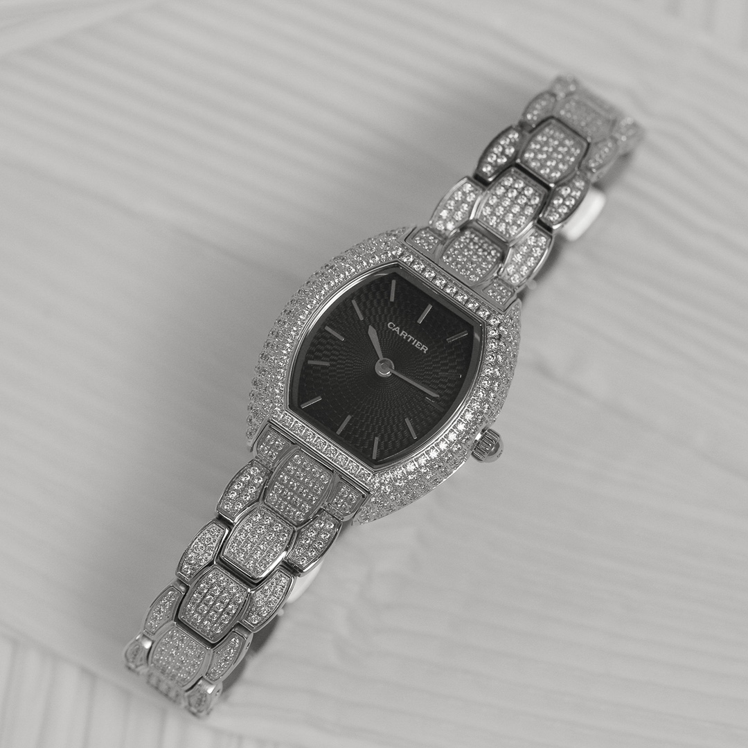 Cartier Gypsophila - Mini lady tonneau watch