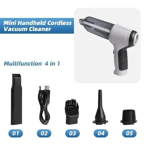 (2024 Per Promotion🔥- SAVE 49% OFF)Wireless Handheld Car Vacuum Cleaner