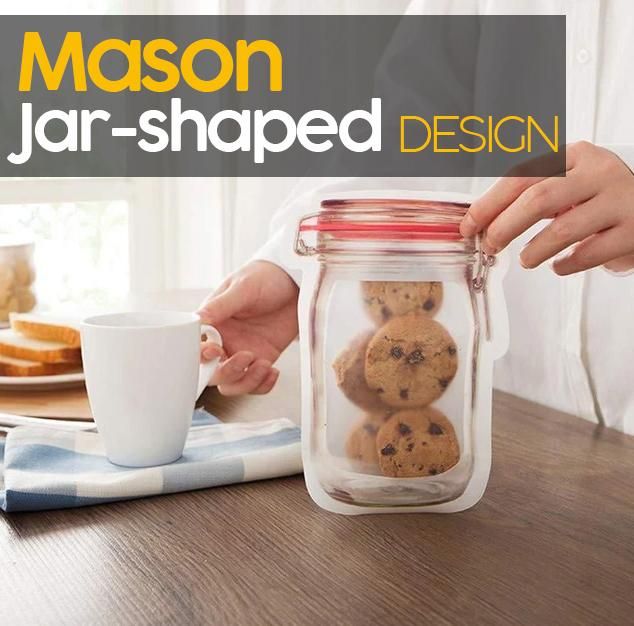 2021 REUSABLE MASON BOTTLE ZIPLOCK BAG (SET OF 7)
