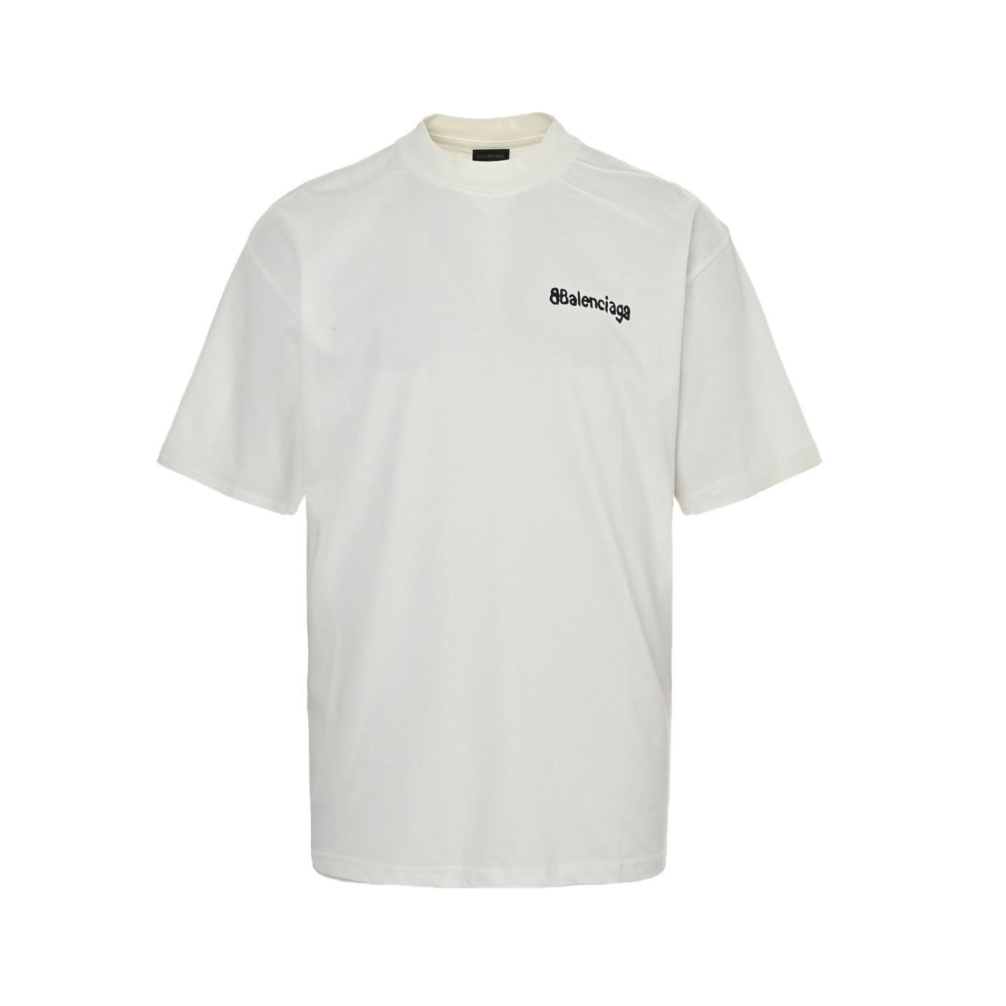 Balenciaga 24ss graffiti small letters print short sleeve