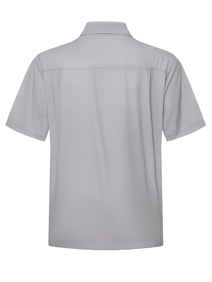 Men's Faith Vacation Floral Print Casual Short Sleeve Shirt (With Pockets)