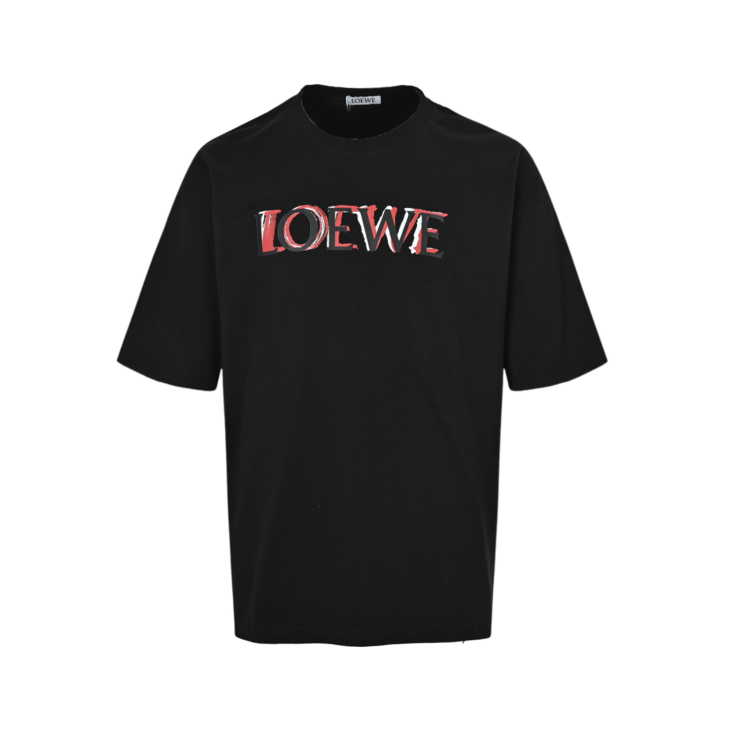 Loewe 24ss painted letter short sleeve
