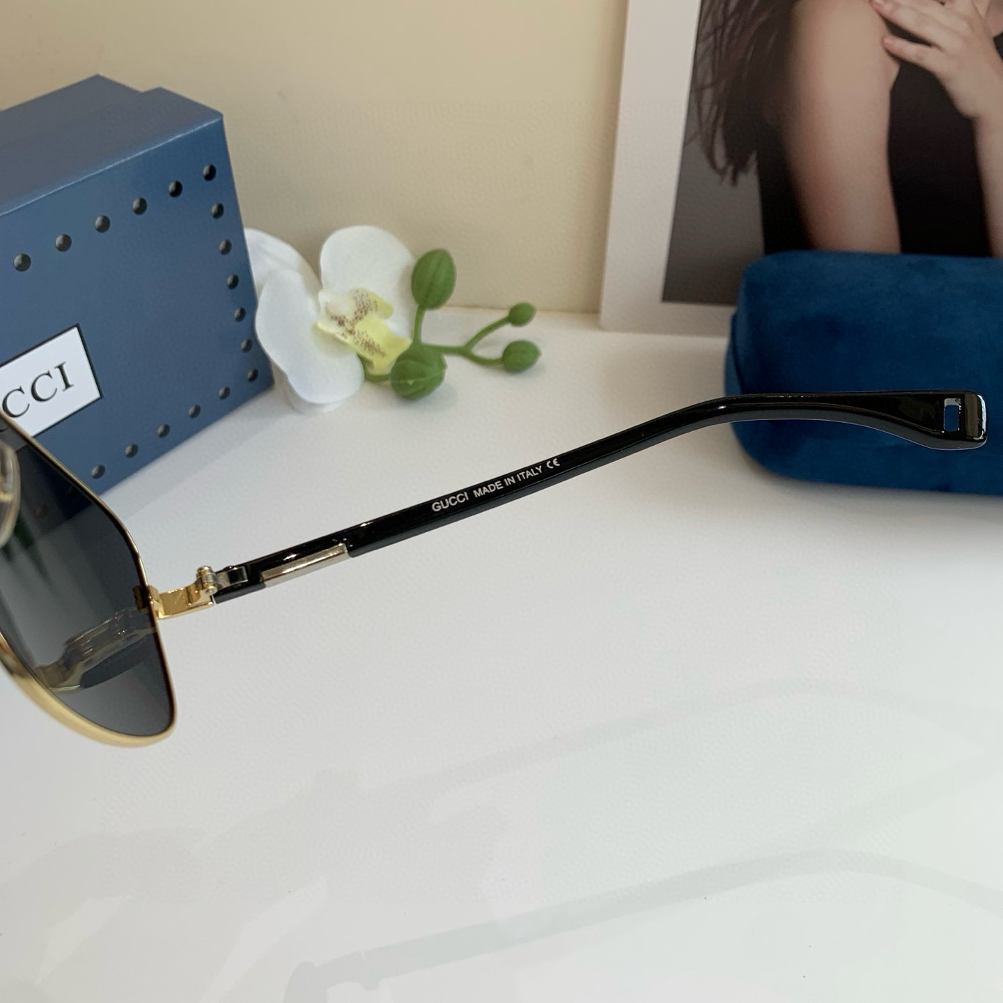 Gucci Round Frame Sunglasses