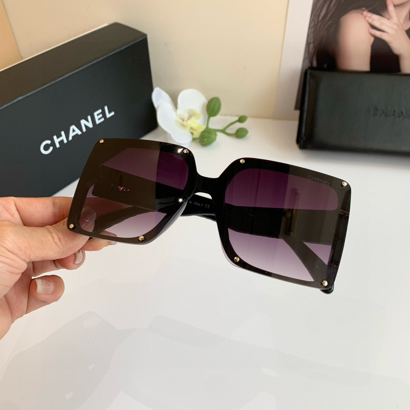 Chanel Square Frame Sunglasses