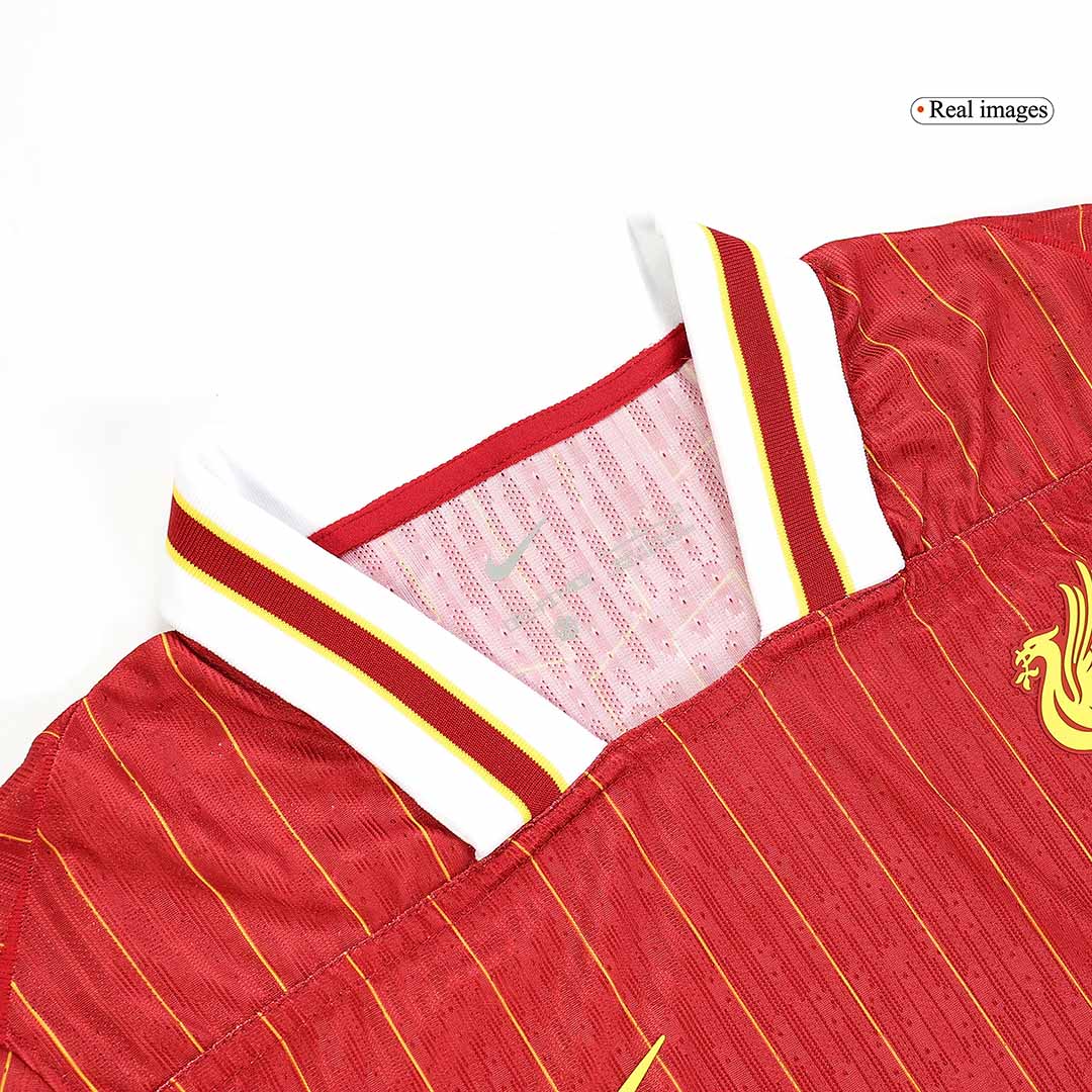 Authentic VIRGIL #4 Liverpool Home Football Shirt 2024/25