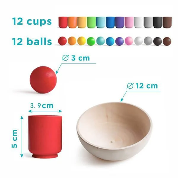🔥🔥🔥Children's early education educational color recognition classification cup---win at the starting line