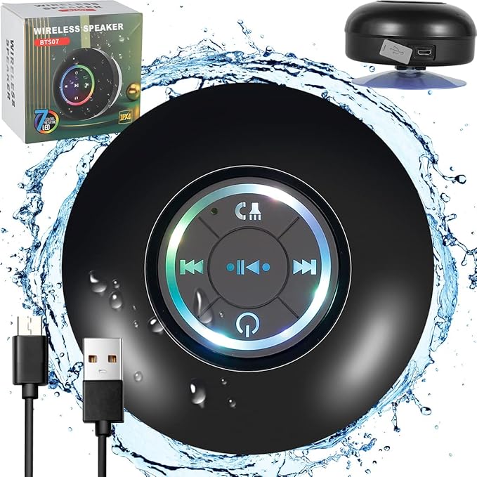 🛀🛀Mini Bluetooth Shower Speaker
