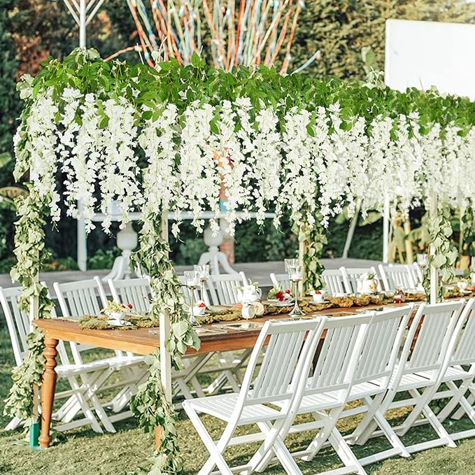 💐 Spring Hot Sale - 49% OFF 🔥Vivid artificial hanging wisteria bunches💐Buy 7 Free shipping