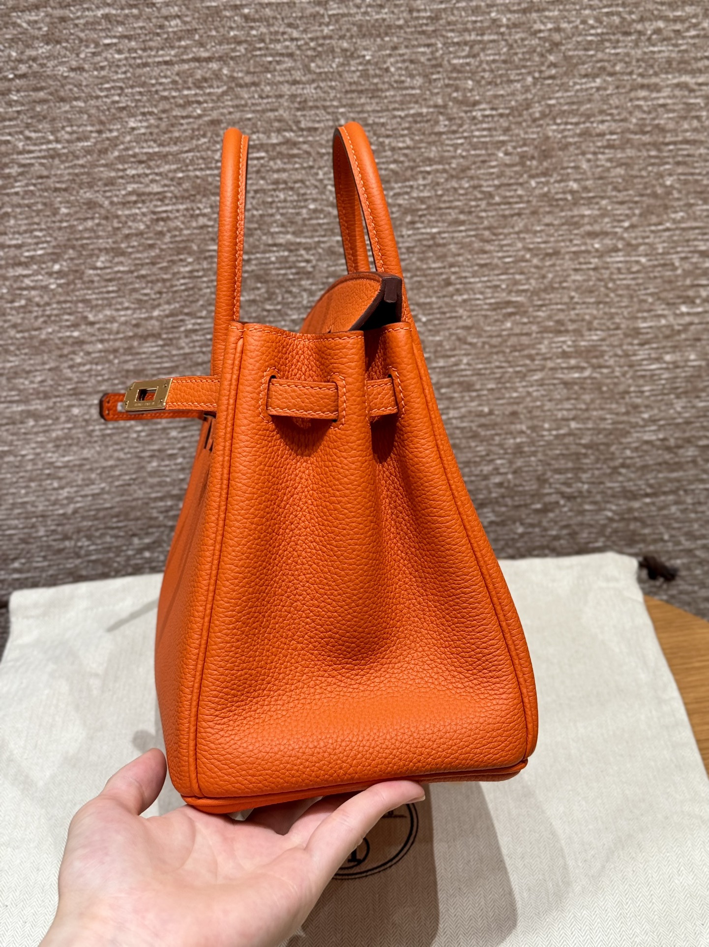 Hermès Birkin 93Orange (Handmade to order)