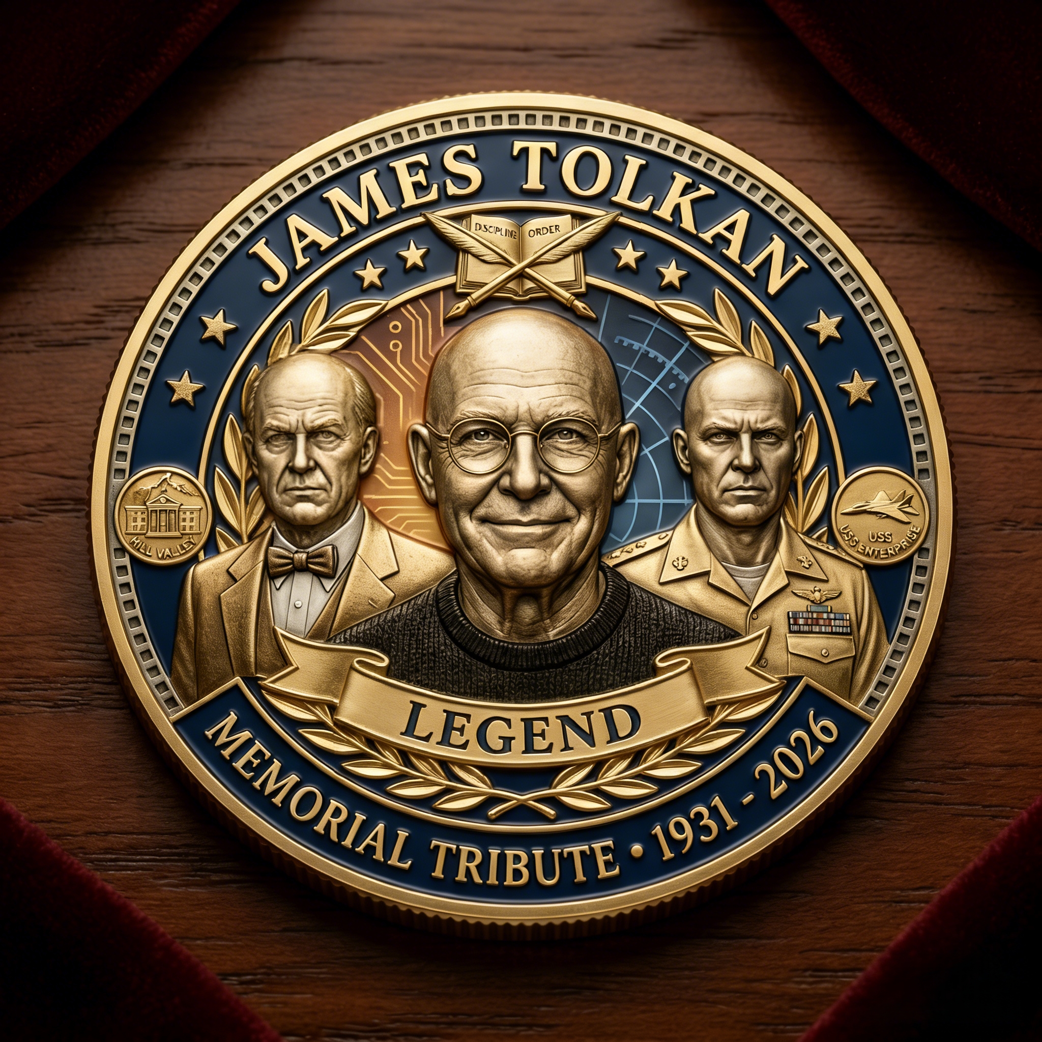 James Tolkan Legend Memorial Coin