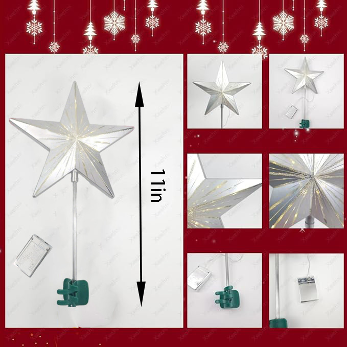 🔥LAST DAY 50% OFF🔥Starry Night Gingerbread Tree Topper