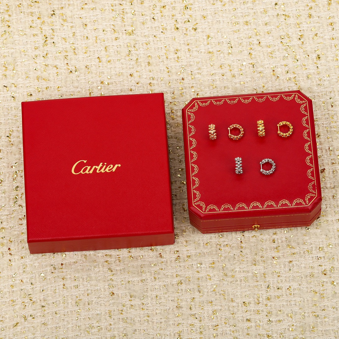 Cartier Small Rivet Earrings