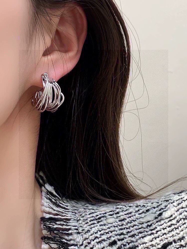 Balenciaga Coil Earrings