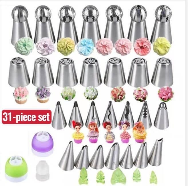 🔥Last Day Promotion-[SAVE 65% OFF]--Cake Decor Piping Tips-BUY 3 GET 20% OFF & FREE SHIPPING