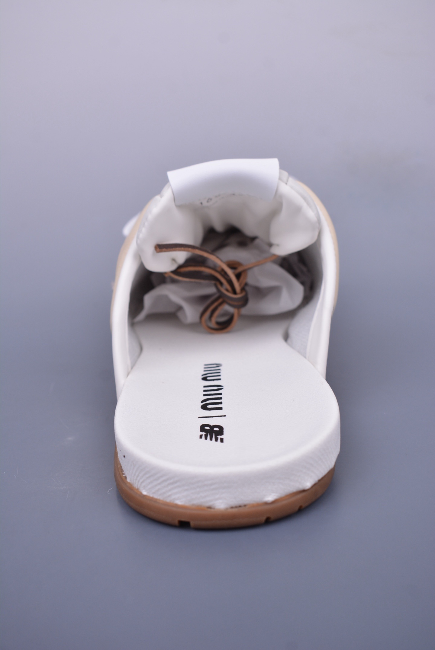 Miu Miu x New Balance 530 SL Faded Suede Mules 