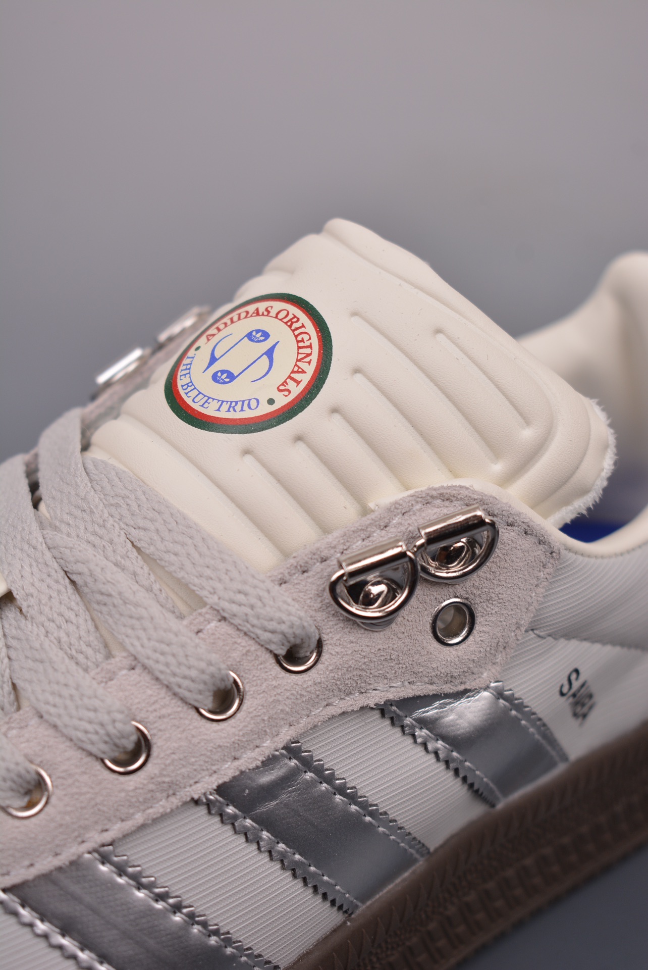 Adidas Samba XLG Off White Silver Metallic JP5667