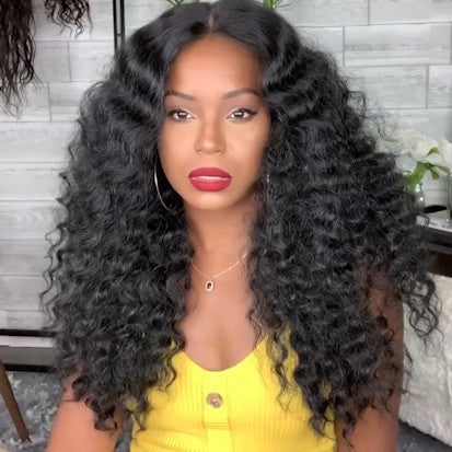 LACE FRONT BASIC CAP WIG EMPRESS EDGE NATURAL CENTER PART