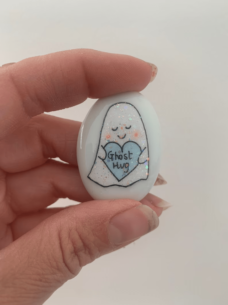 Positive affirmations, comfort stone