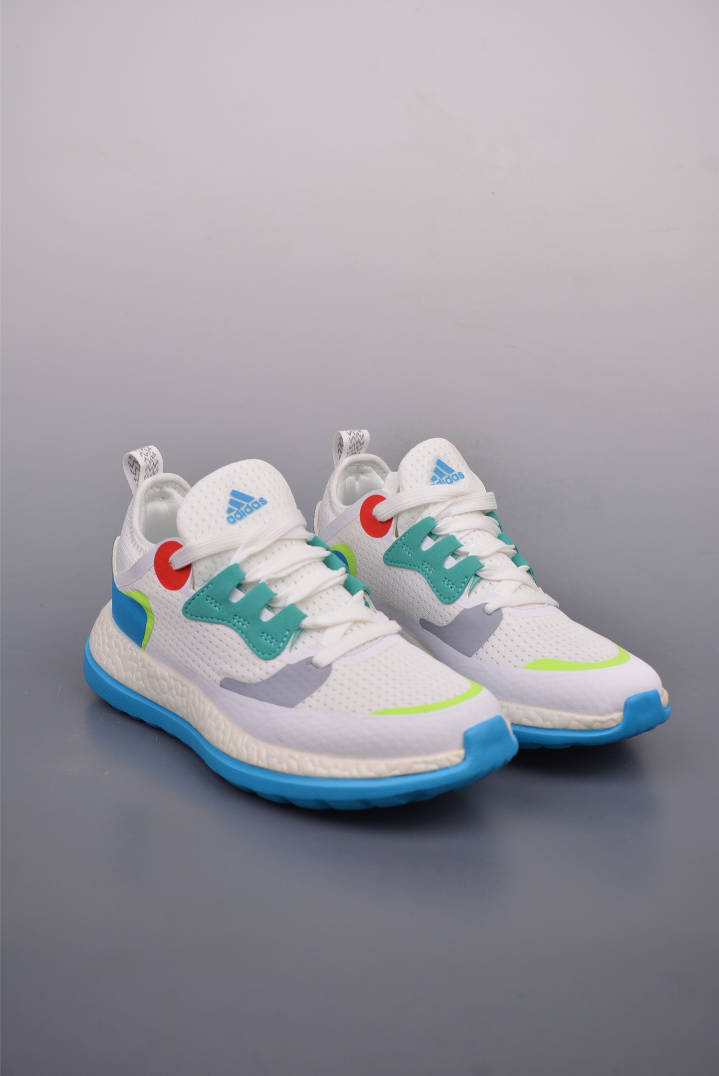 Adidas AlphaBounce Beyond M White Blue Green CG0080