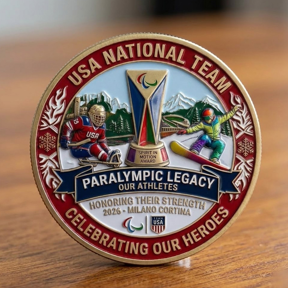🏅 USA National Team Paralympic Legacy Commemorative Coin