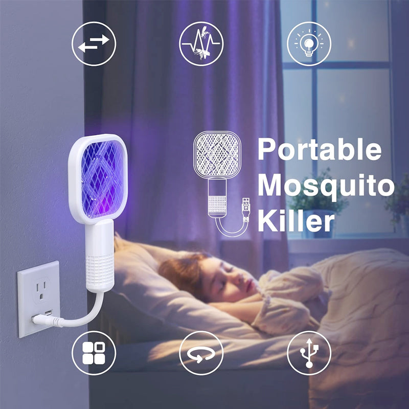 2024 NewUSB Mini Electric Fly Swatter